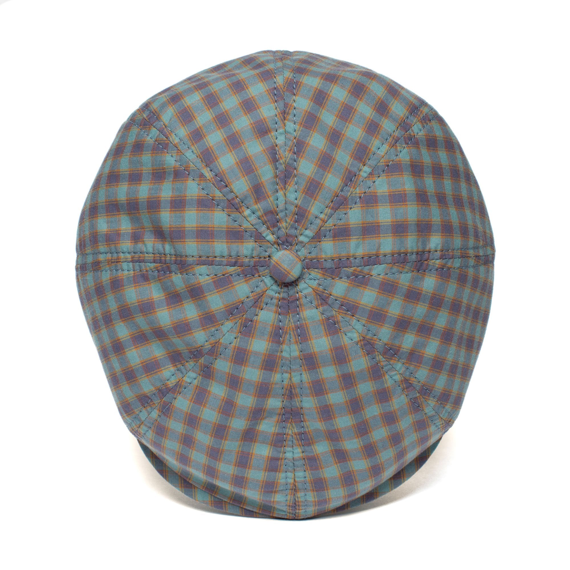 Goorin Bros. snappy dresser cotton gatsby flatcap Teal top view