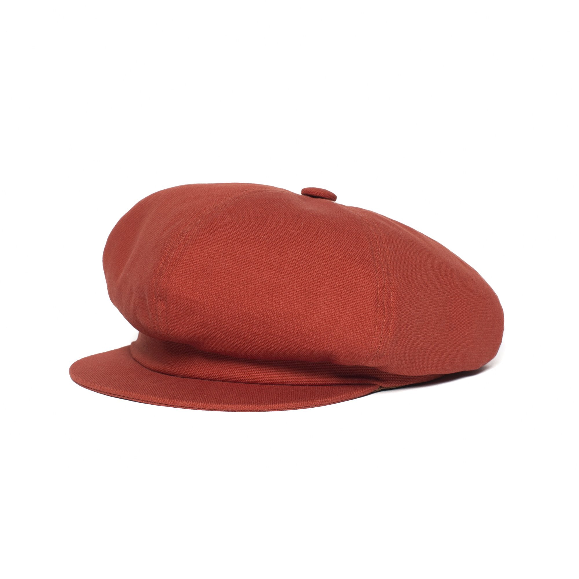 Goorin Bros. spitfire cotton gatsby flatcap Rust left side view