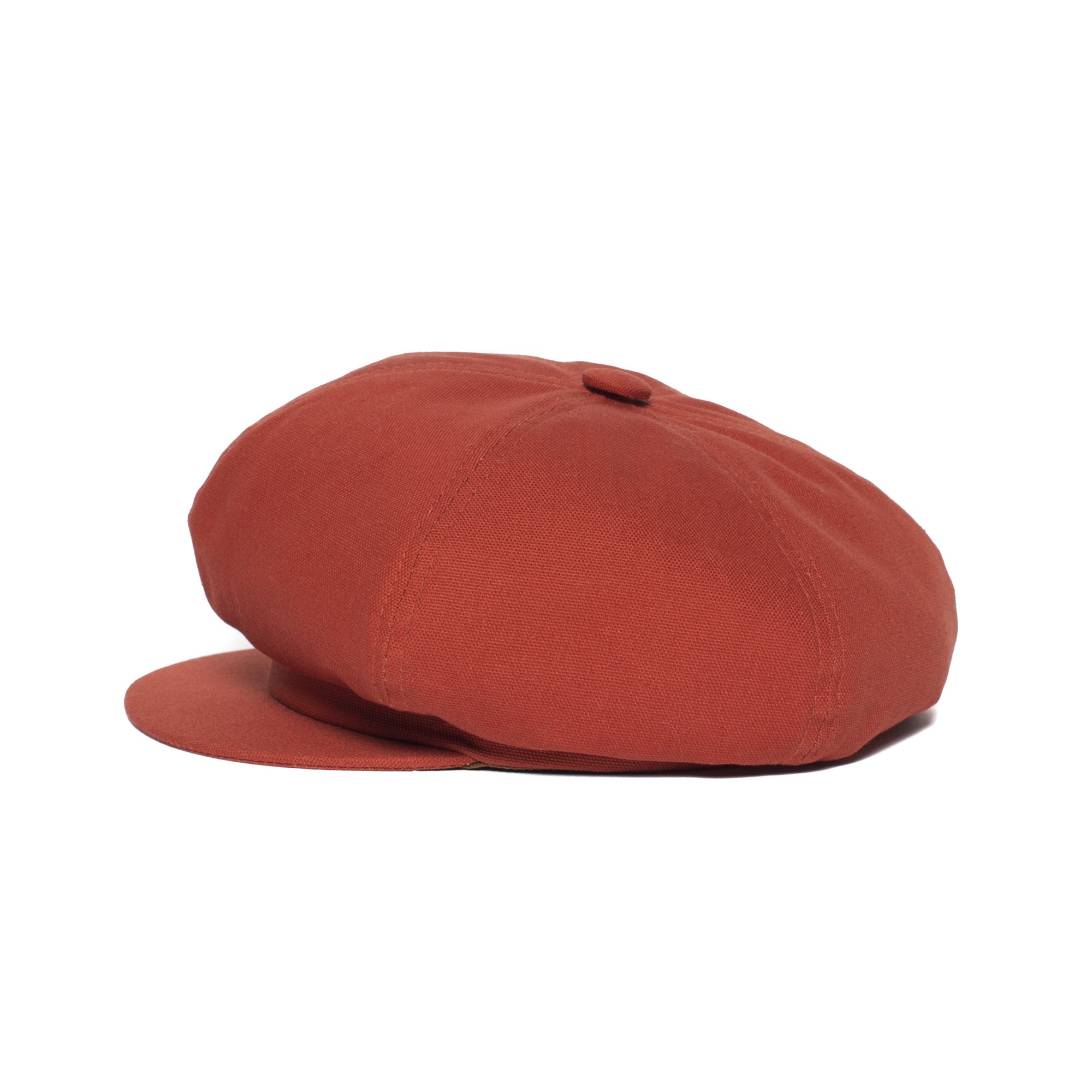 Goorin Bros. spitfire cotton gatsby flatcap Rust side view