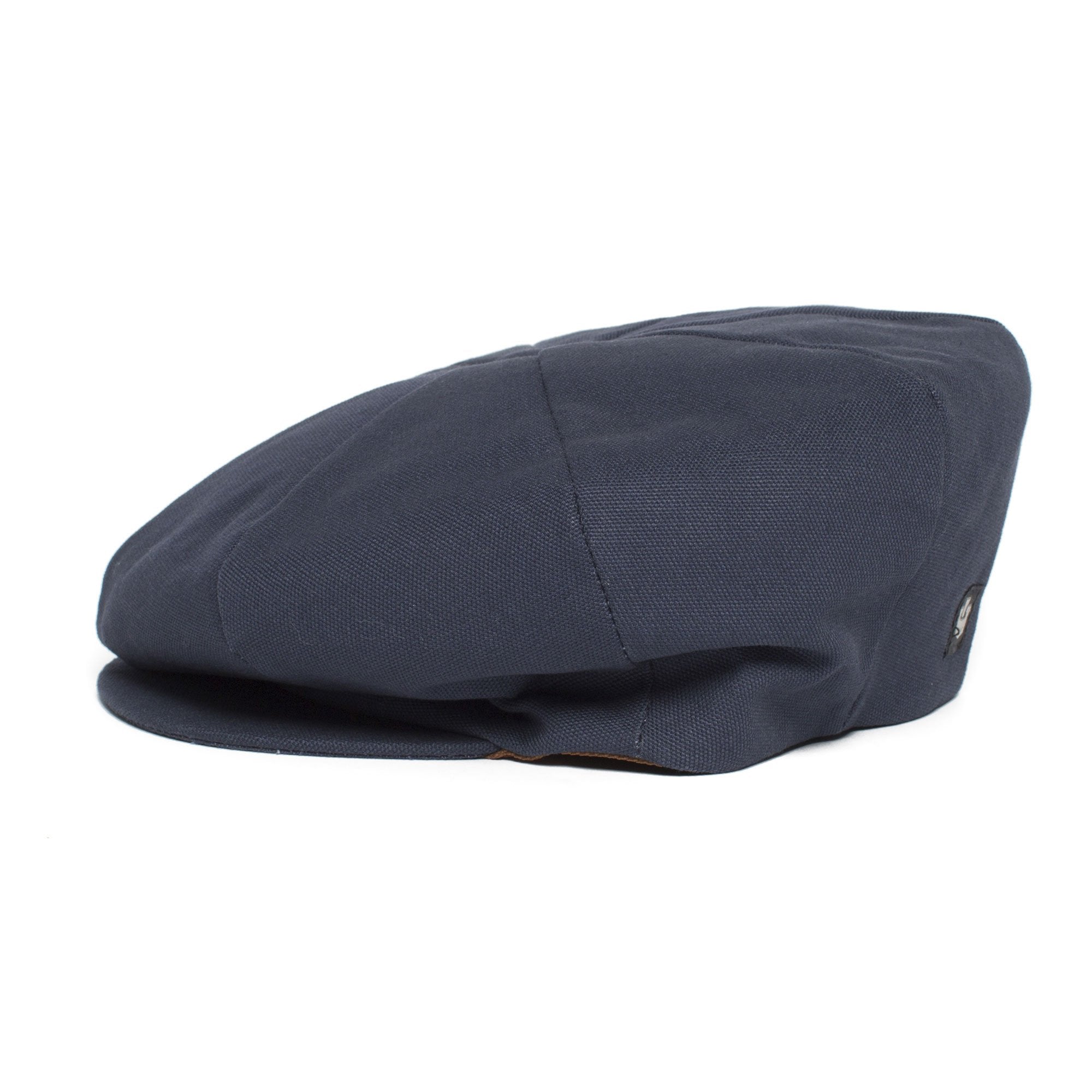 Goorin Bros. peep dawg cotton ivy flatcap Navy side view