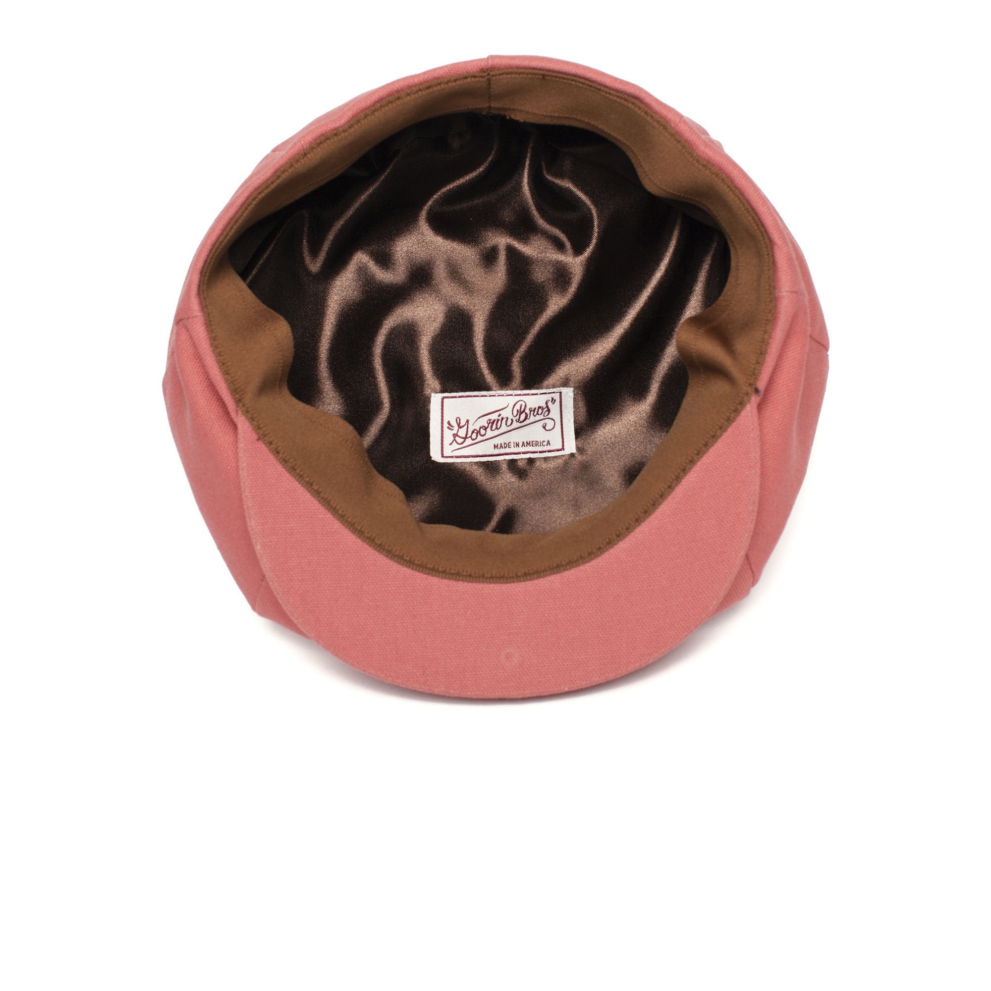 Goorin Bros. peep dawg cotton ivy flatcap Red under view