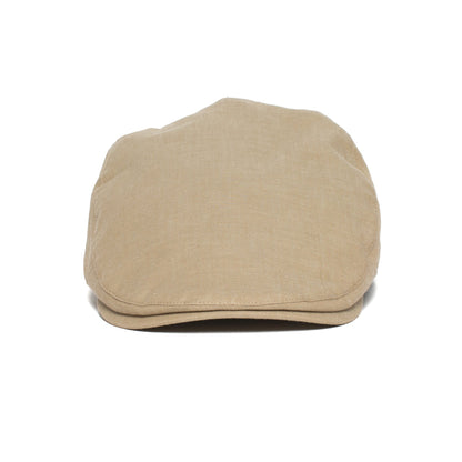 Goorin Bros. all about it cotton low profile ivy flatcap Khaki front view