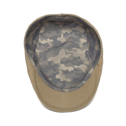 Goorin Bros. all about it cotton low profile ivy flatcap Khaki under view