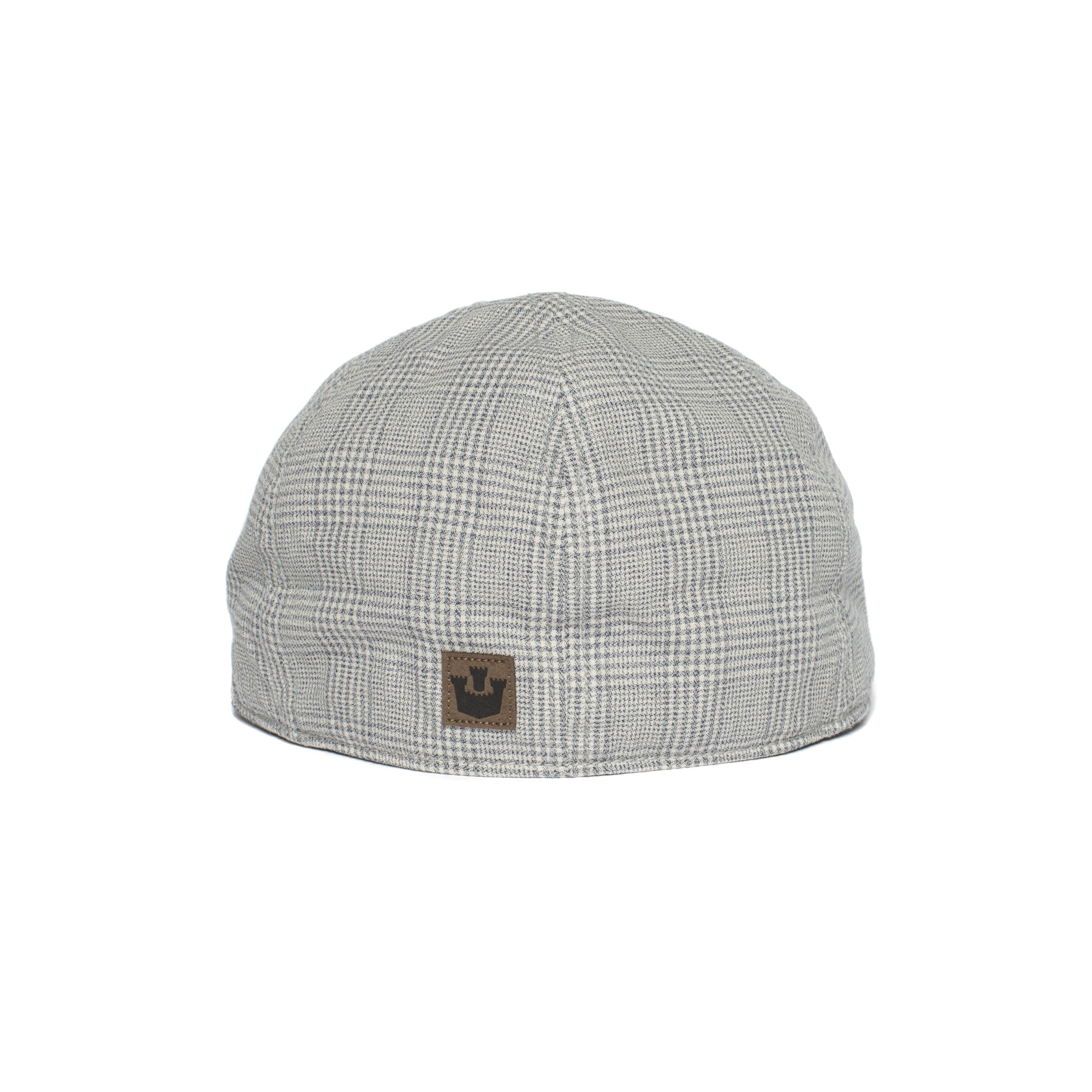 Goorin Bros. hazy days polyester 6 panel ivy flatcap Grey back view