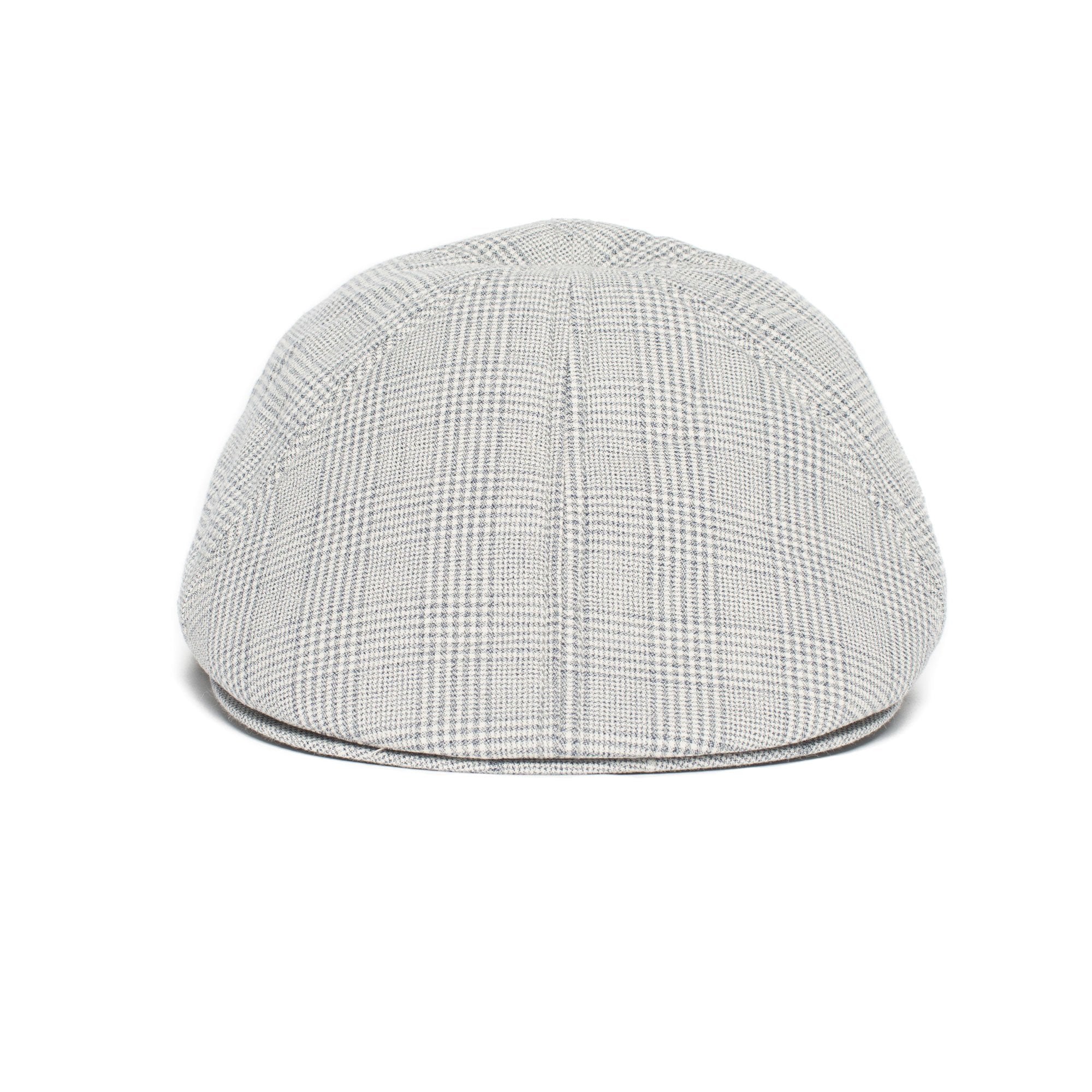 Goorin Bros. hazy days polyester 6 panel ivy flatcap Grey front view