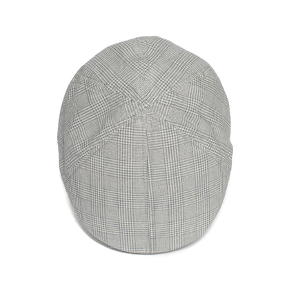 Goorin Bros. hazy days polyester 6 panel ivy flatcap Grey top view