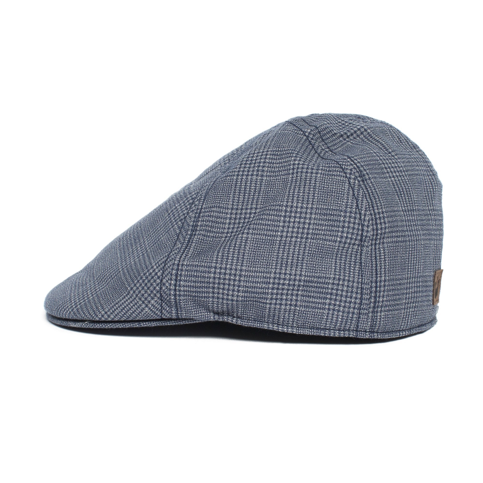 Goorin Bros. hazy days polyester 6 panel ivy flatcap Navy side view