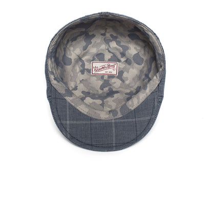 Goorin Bros. hazy days polyester 6 panel ivy flatcap Navy under view