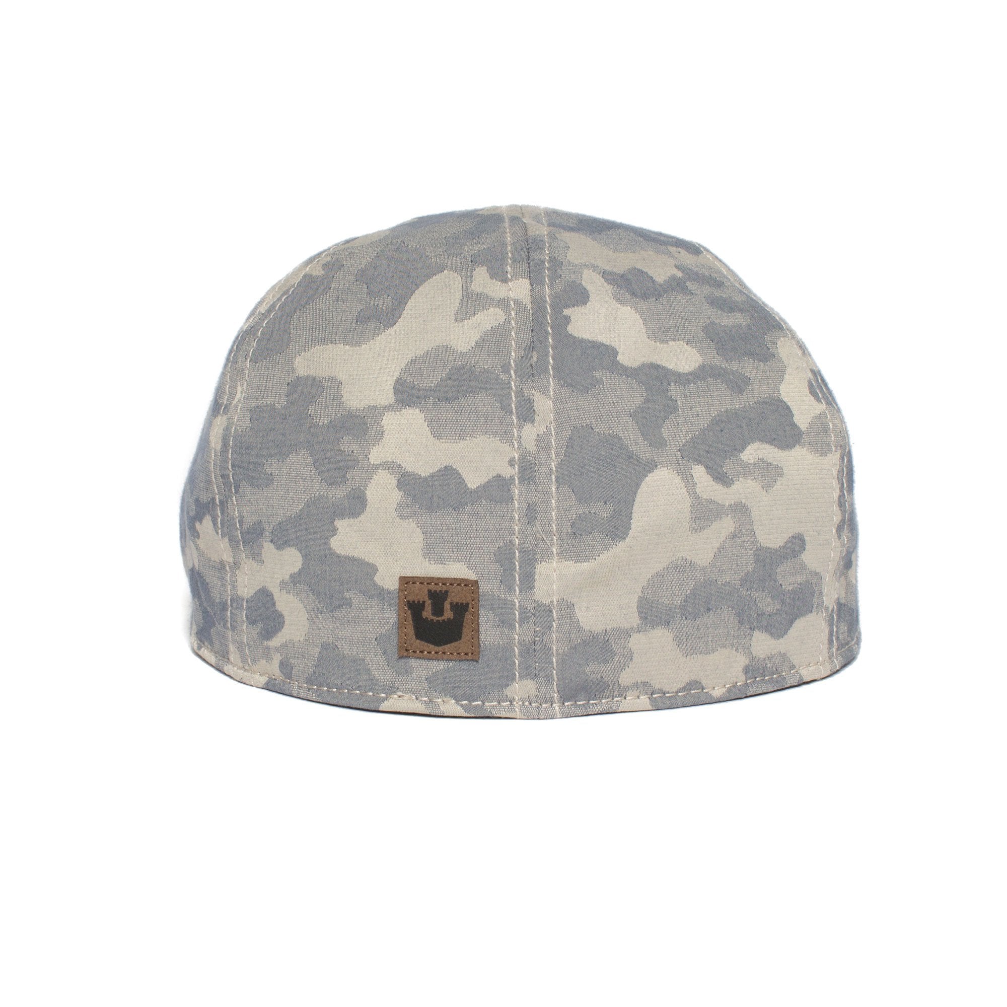 Goorin Bros. cloudy dreams polyester 6 panel duckbill flatcap Blue back view