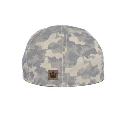 Goorin Bros. cloudy dreams polyester 6 panel duckbill flatcap Blue back view