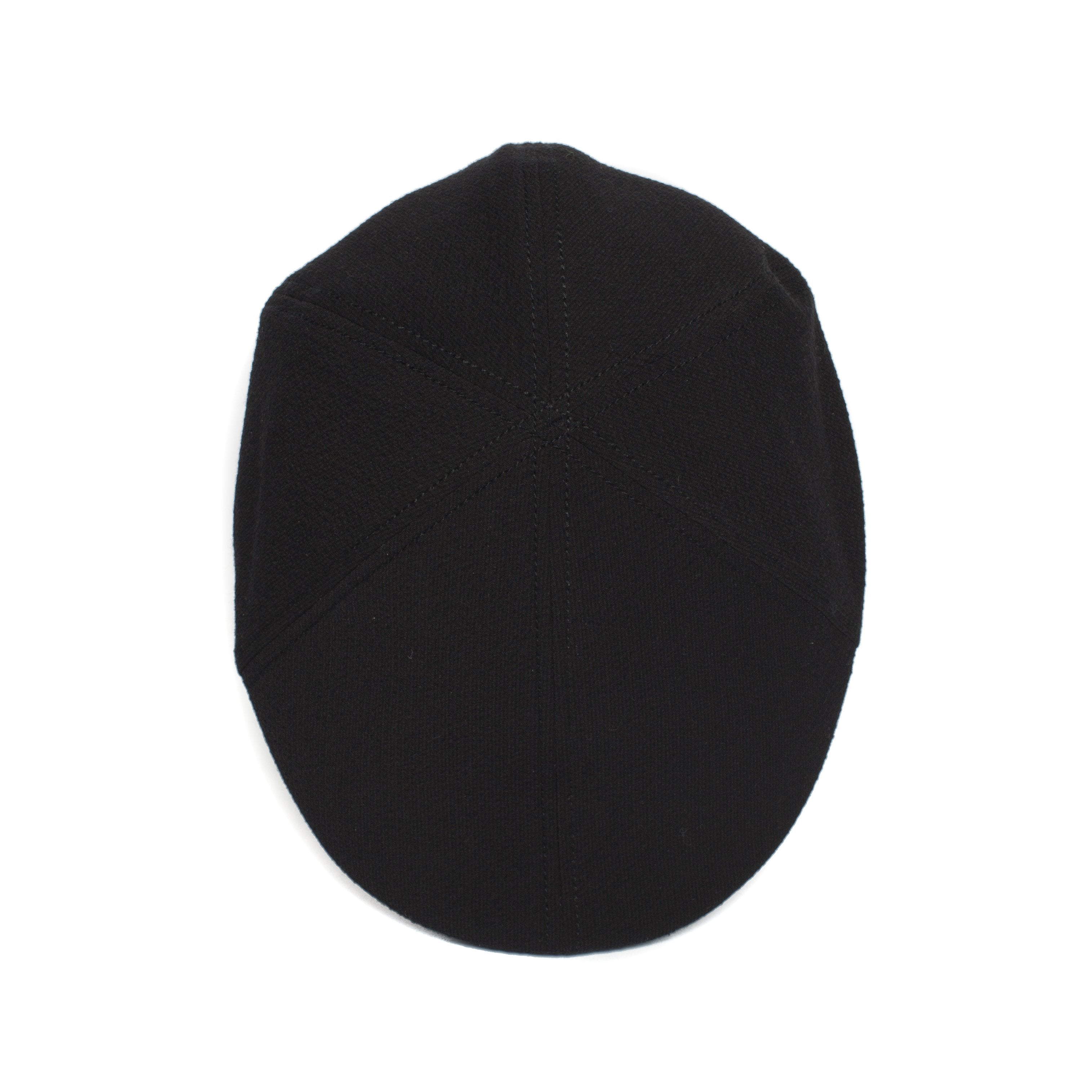 Goorin Bros. slow down ivy flatcap Black top view