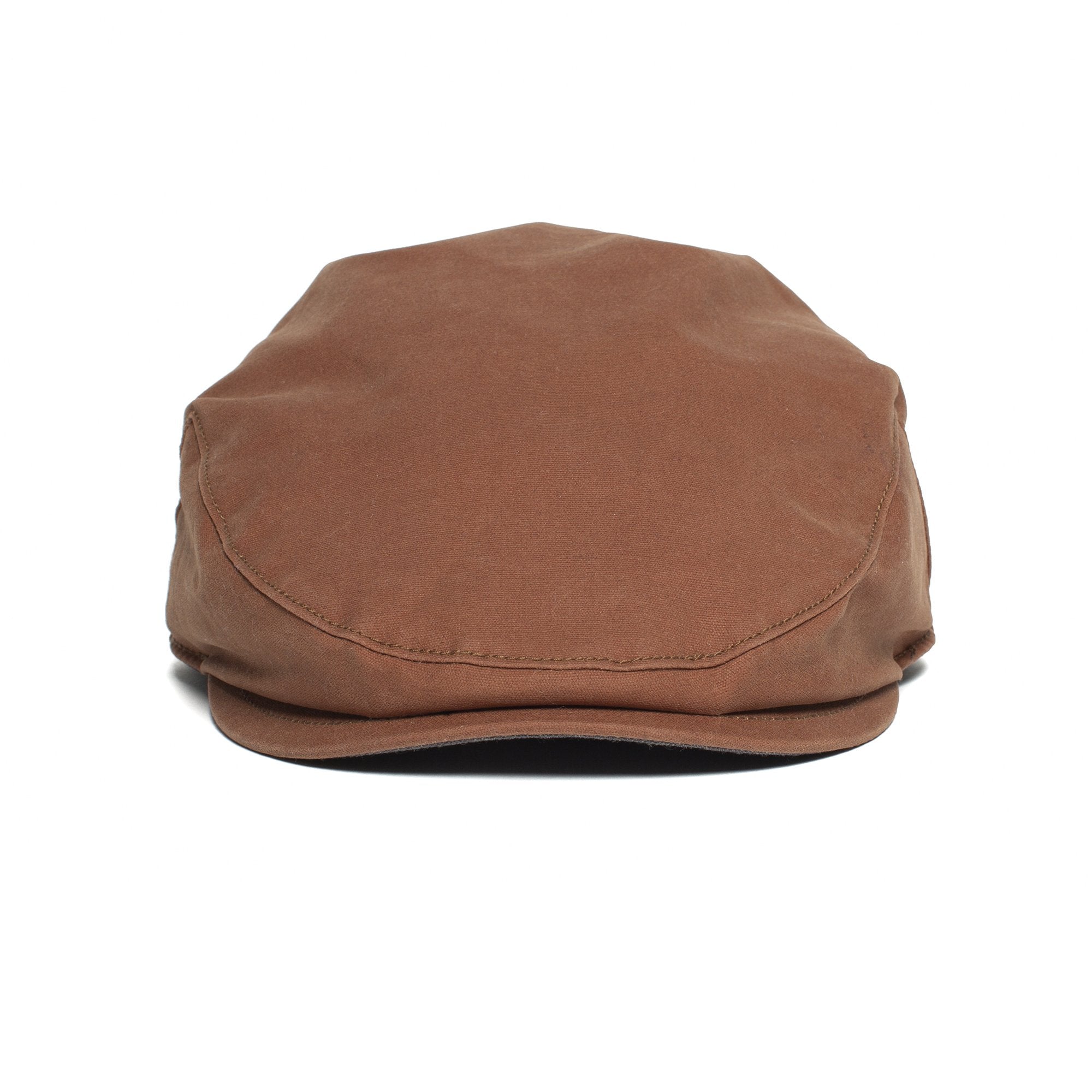 Goorin Bros. rain cloud cotton low profile ivy flatcap Brown front view