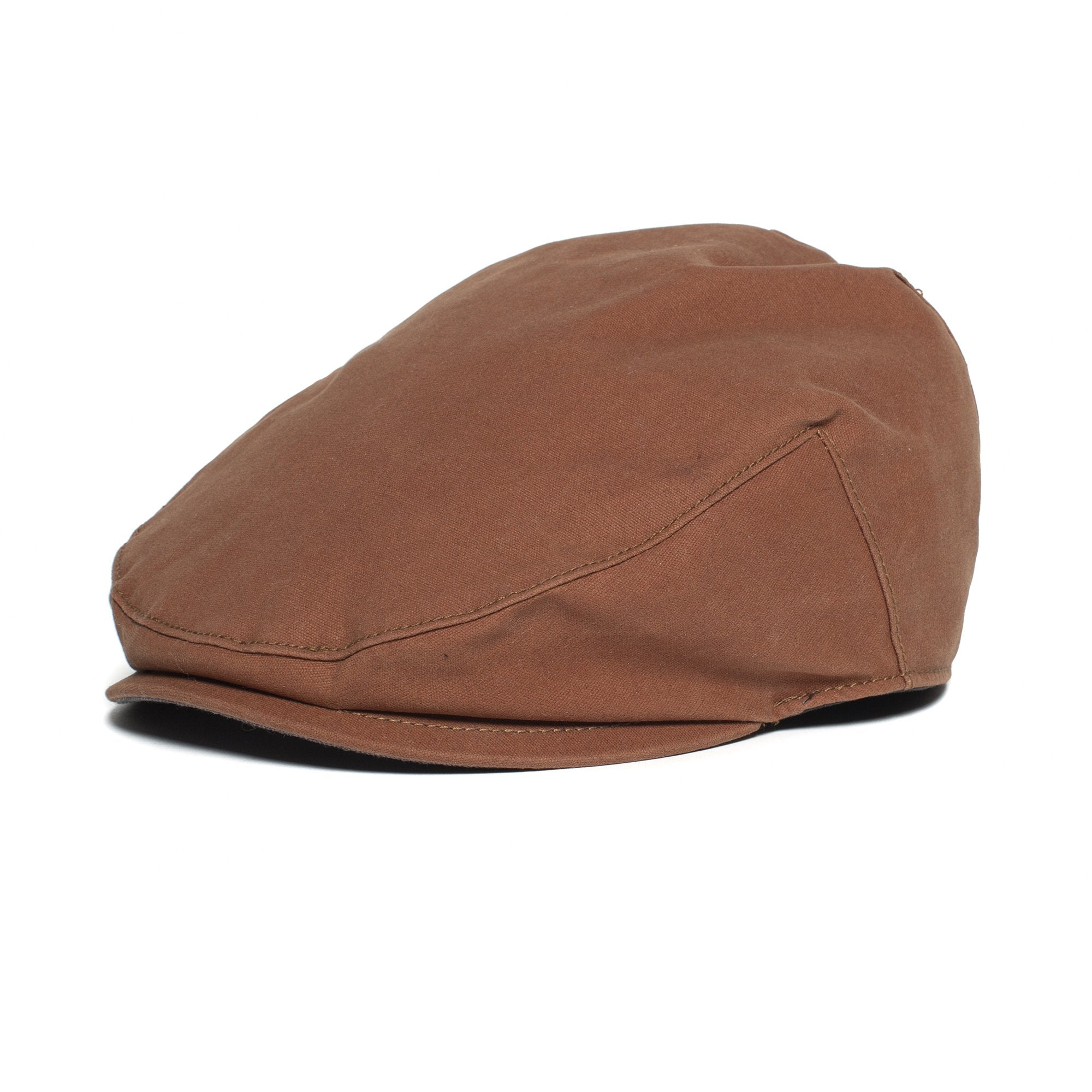Goorin Bros. rain cloud cotton low profile ivy flatcap Brown left side view