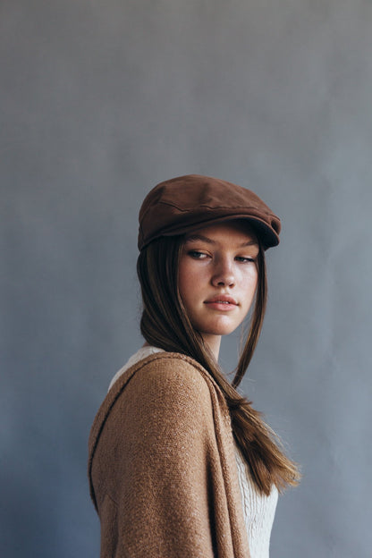 Goorin Bros. rain cloud cotton low profile ivy flatcap Brown Lifestyle Womens