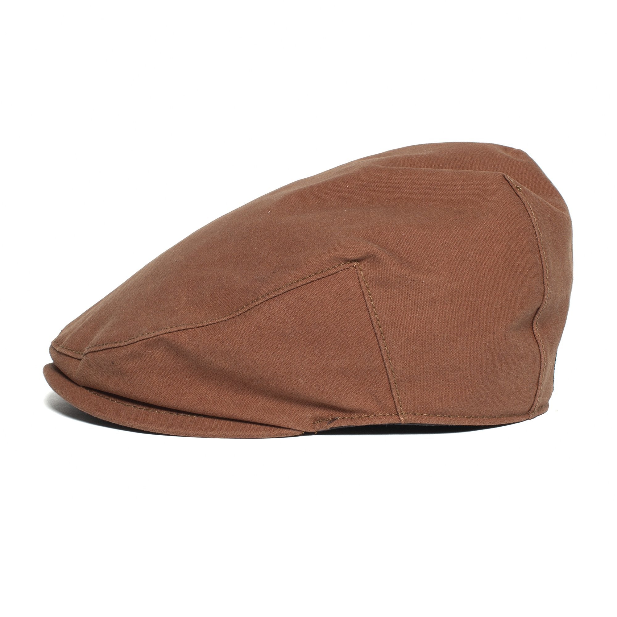 Goorin Bros. rain cloud cotton low profile ivy flatcap Brown side view