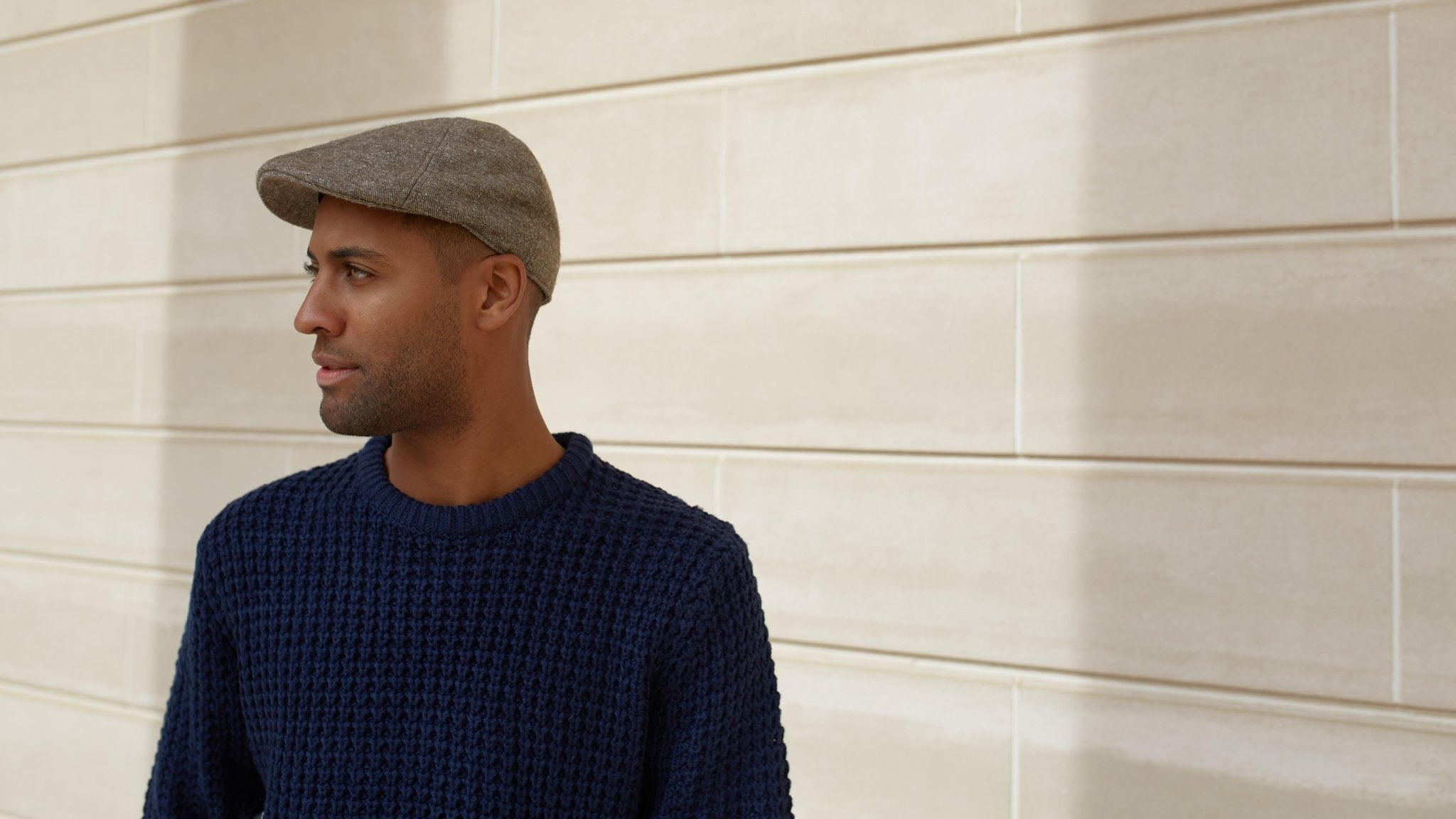 Goorin Bros. love to love ivy flatcap Brown hero shot on male model