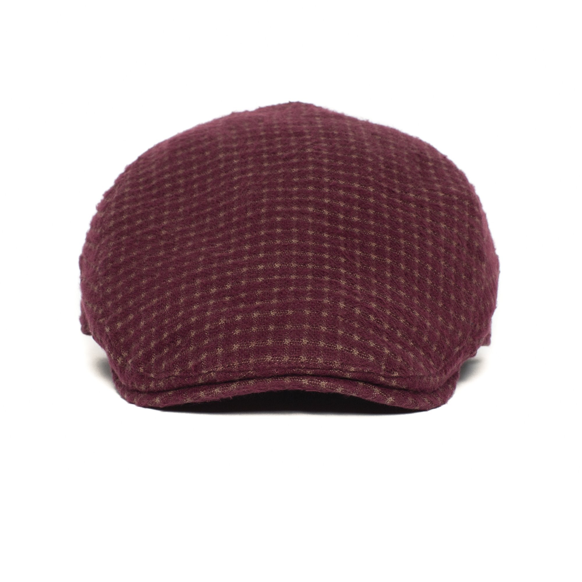 Goorin Bros. come over cotton low profile ivy flatcap Maroon front view