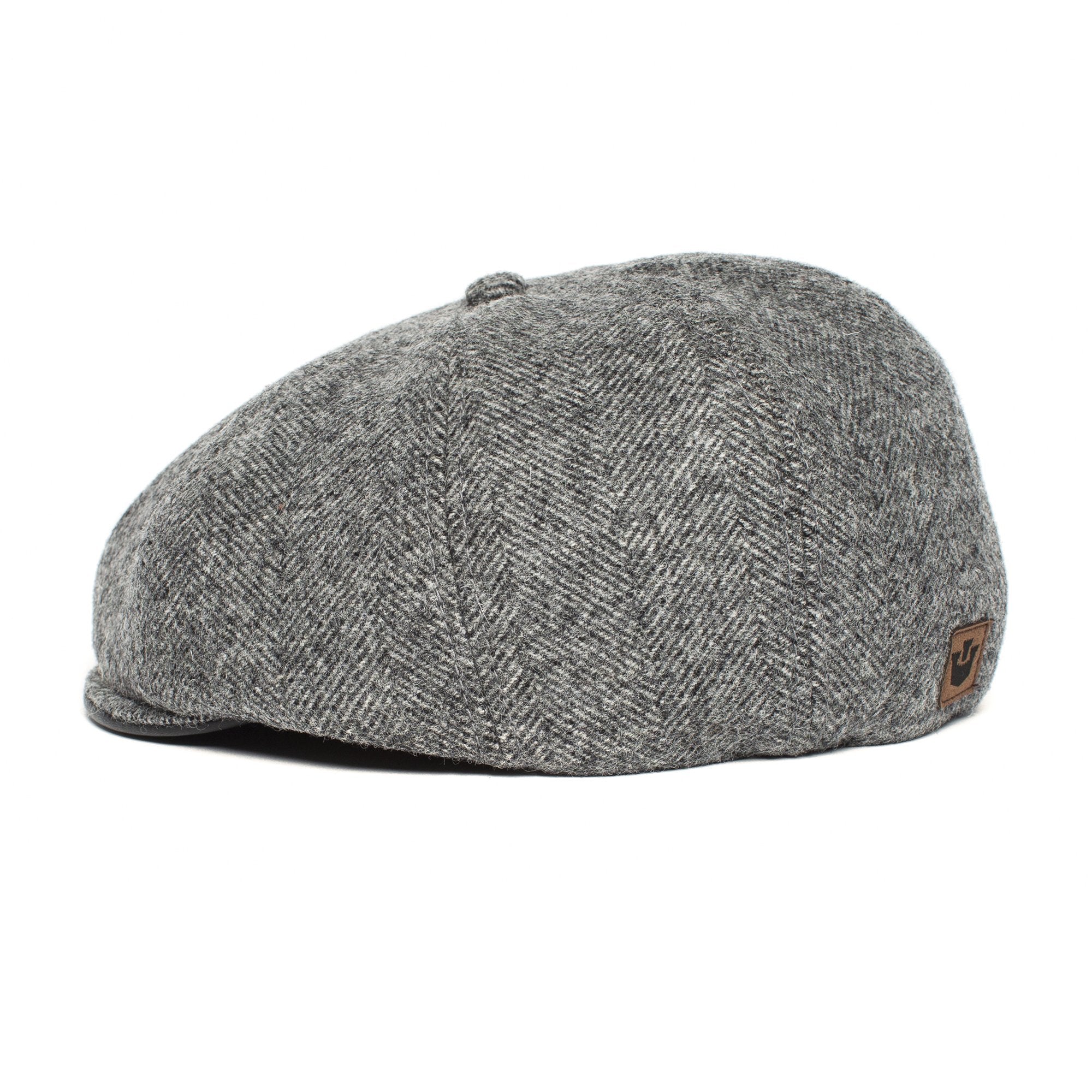 Goorin Bros. hard work wool blend ivy flatcap Black side view