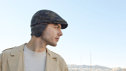 Goorin Bros. hidden views wool blend 6 panel ivy flatcap Olive Lifestyle Mens