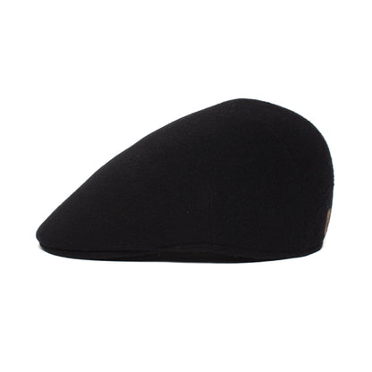 Goorin Bros. milan winters wool blend blocked ivy flatcap Black side view