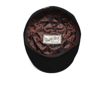Goorin Bros. milan winters wool blend blocked ivy flatcap Black under view