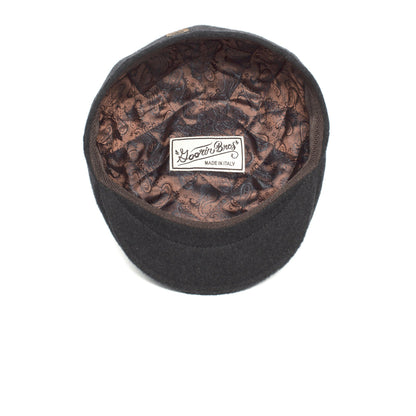 Goorin Bros. milan winters wool blend blocked ivy flatcap Grey under view