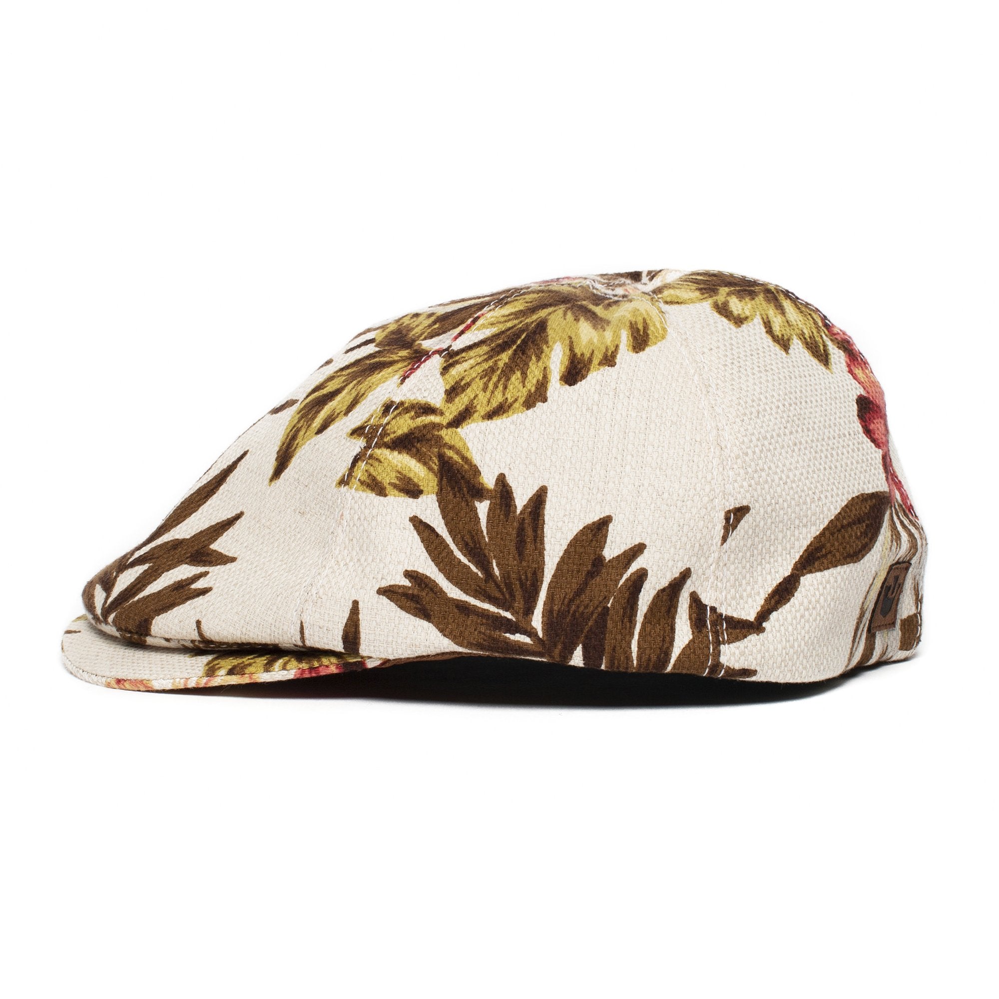 Goorin Bros. tropical kiss cotton ivy flatcap Natural side view