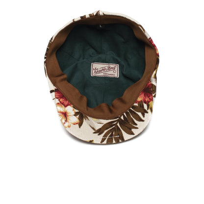 Goorin Bros. tropical kiss cotton ivy flatcap Natural under view