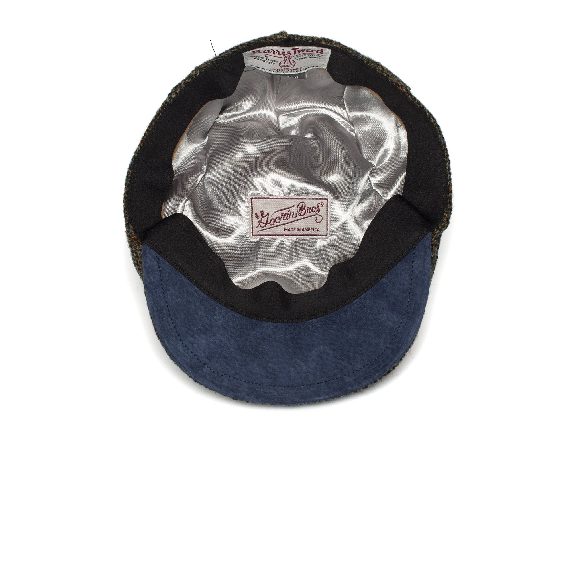 Goorin Bros. franklin wool blend ivy flatcap Navy under view