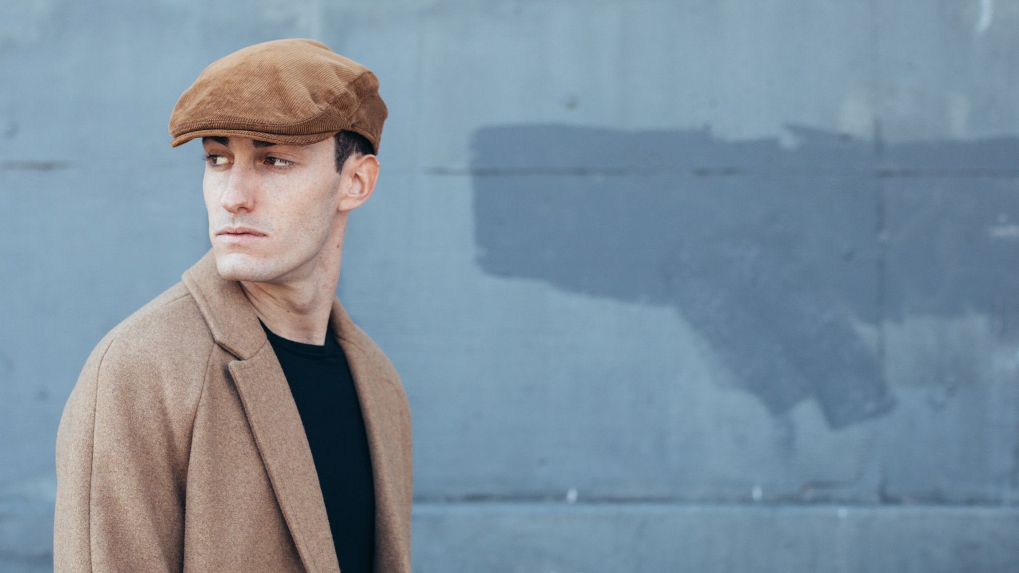 Goorin Bros. roy cotton ivy flatcap Brown  hero shot on male model