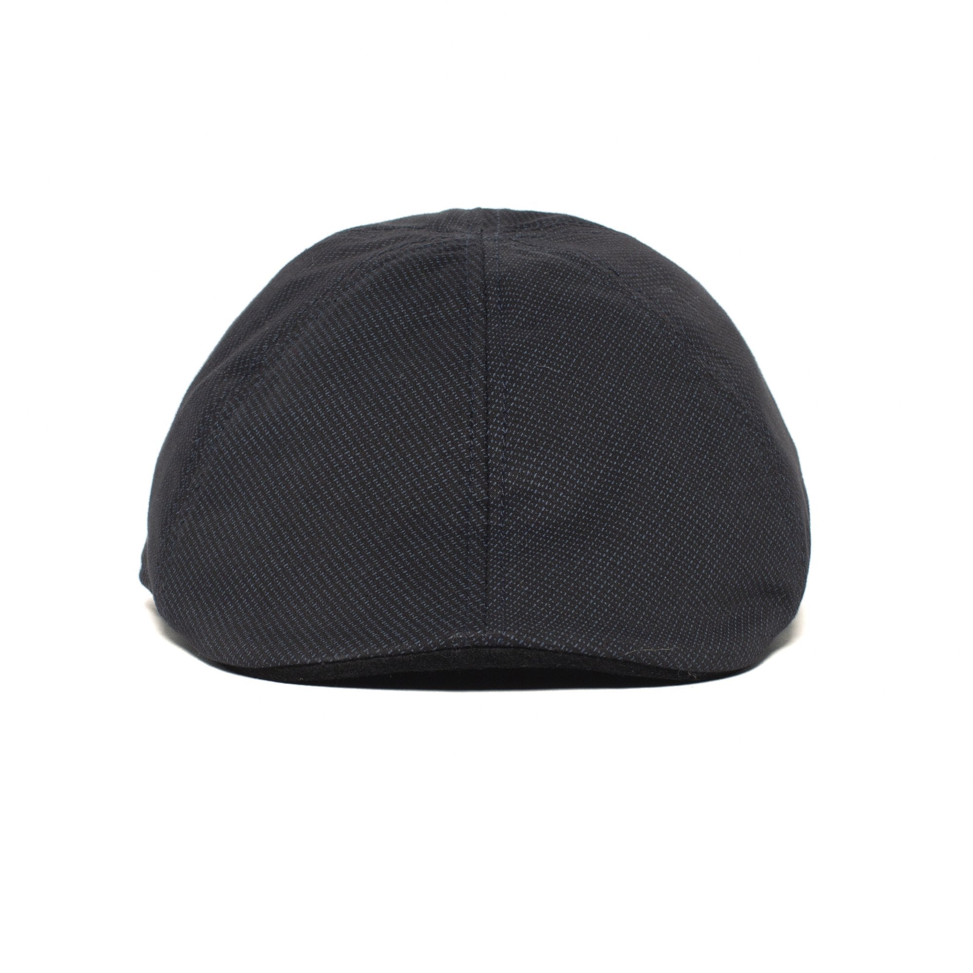 Goorin Bros. clean oceans cotton 6 panel ivy flatcap Black front view
