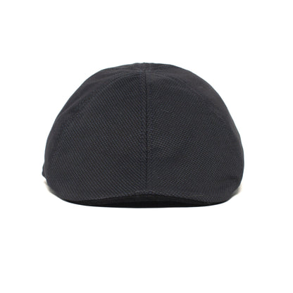 Goorin Bros. clean oceans cotton 6 panel ivy flatcap Black front view