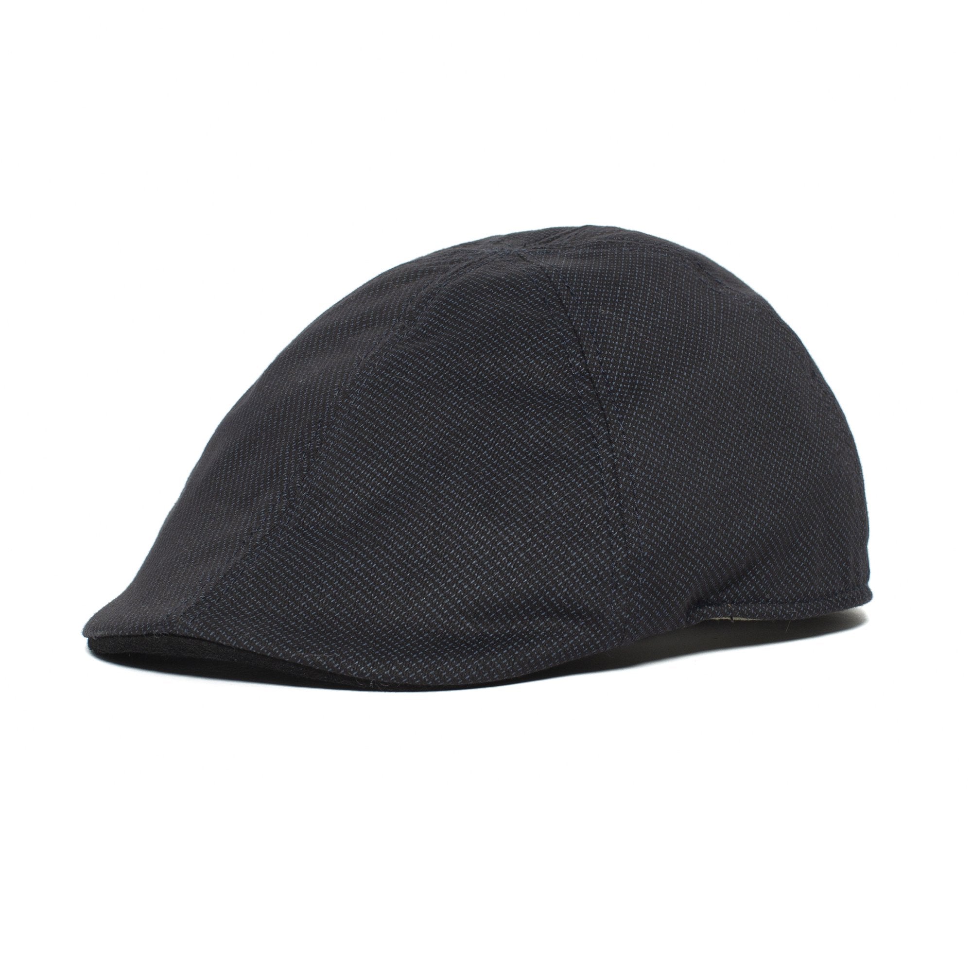 Goorin Bros. clean oceans cotton 6 panel ivy flatcap Black left side view