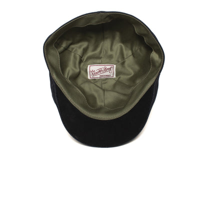Goorin Bros. clean oceans cotton 6 panel ivy flatcap Black under view
