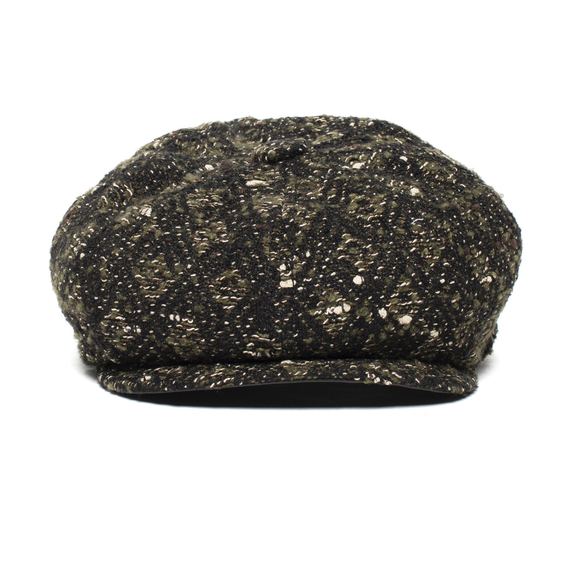Goorin Bros. black hole polyester newsboy flatcap Olive front view