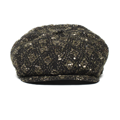 Goorin Bros. black hole polyester newsboy flatcap Olive front view