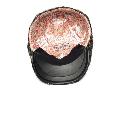 Goorin Bros. black hole polyester newsboy flatcap Olive under view