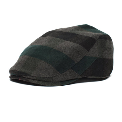 Goorin Bros. built tough polyester low profile ivy flatcap Charcoal left side view