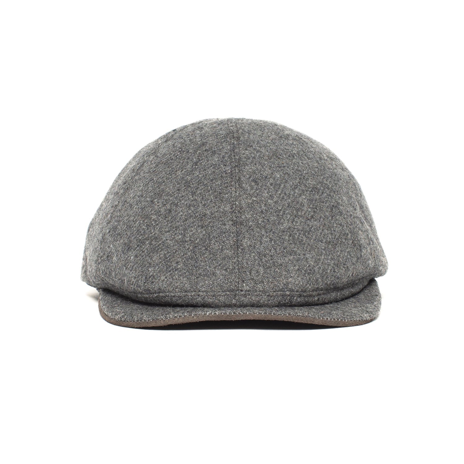 Goorin Bros. ronald amos wool blend 6 panel ivy flatcap Charcoal front view