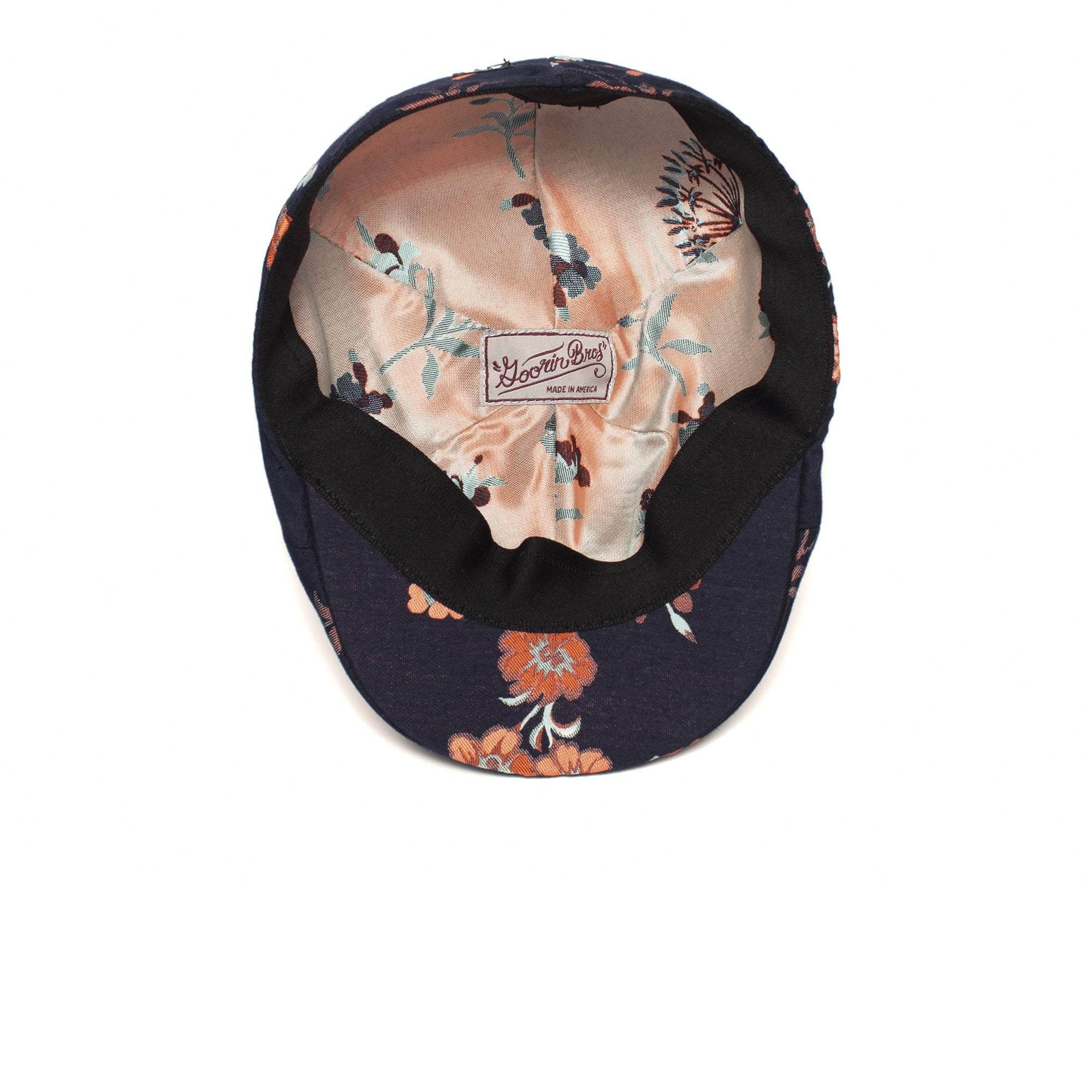 Goorin Bros. kitty girl polyester ivy flatcap Navy under view
