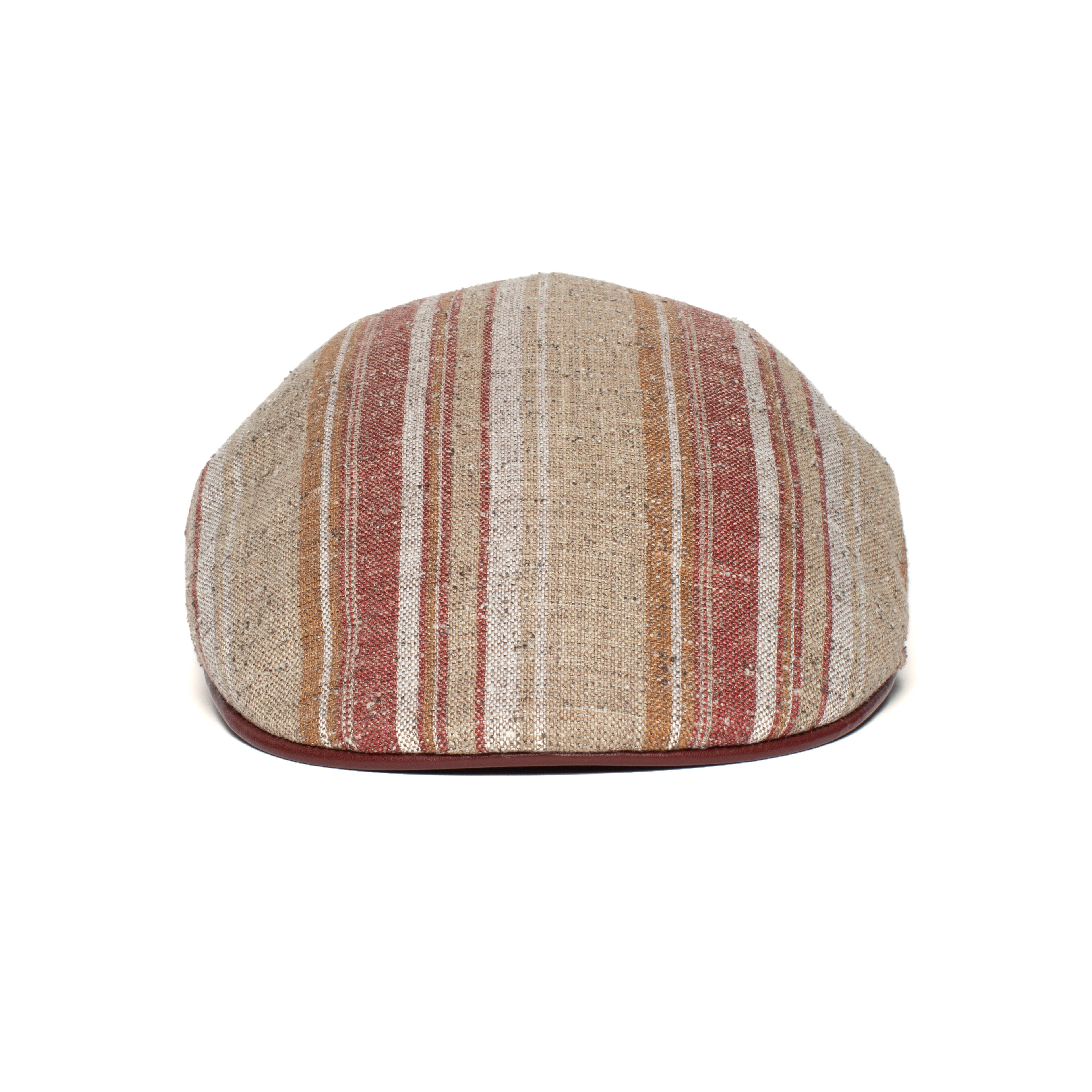 Goorin Bros. capri summers linen fitted ivy flatcap Tan front view