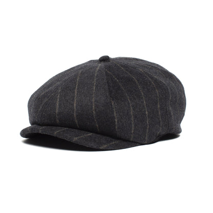 Goorin Bros. leaf me alone wool blend gatsby flatcap Charcoal left side view