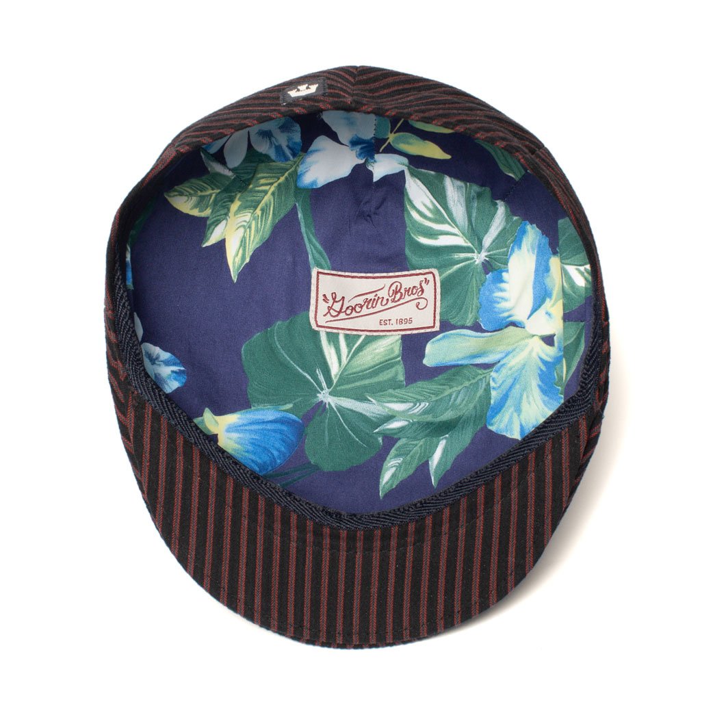 Goorin Bros. negroni cotton ivy flatcap Navy under view