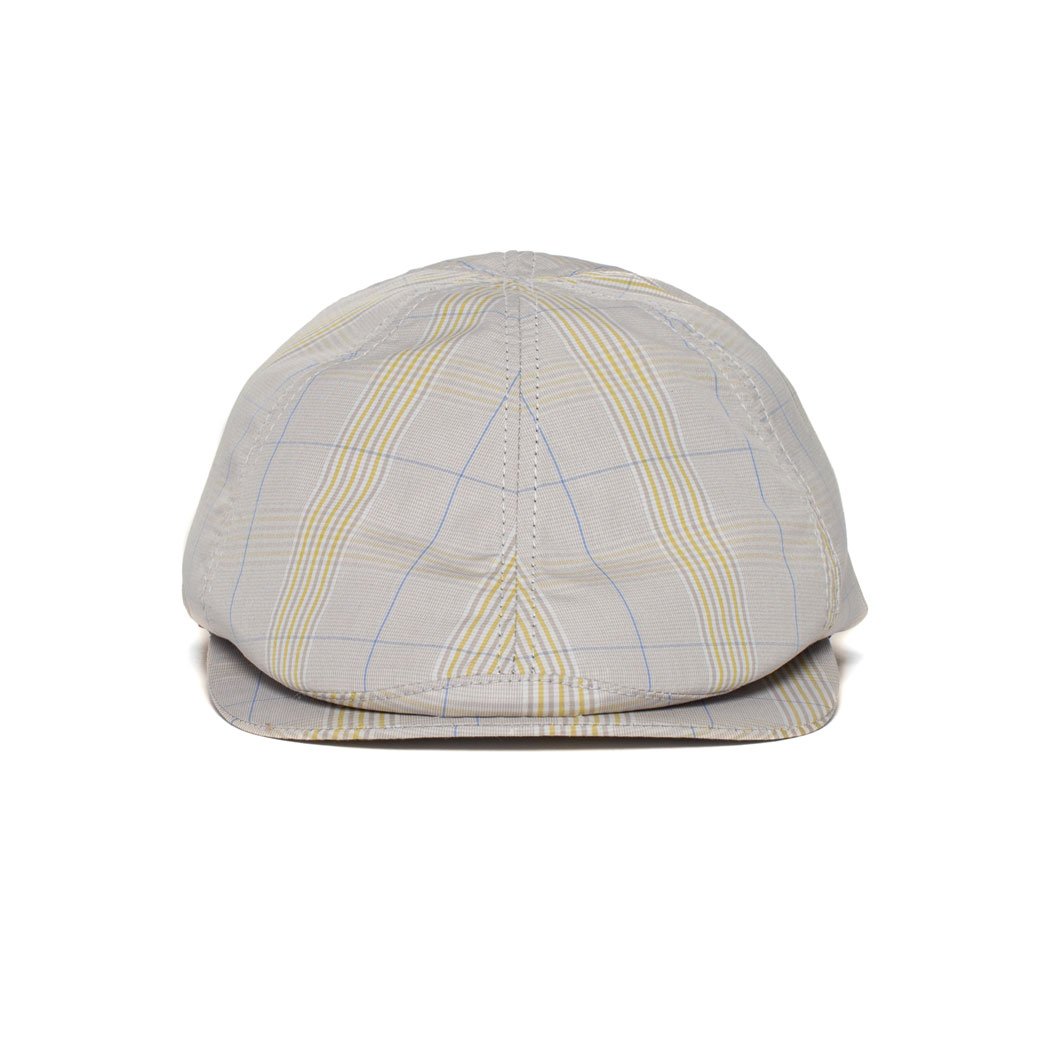 Goorin Bros. billy babe cotton 6 panel ivy flatcap Light Grey front view