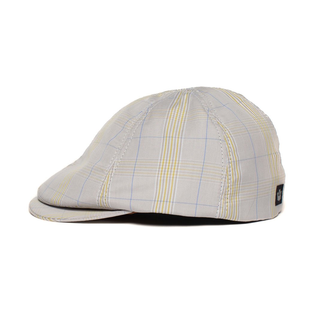 Goorin Bros. billy babe cotton 6 panel ivy flatcap Light Grey side view