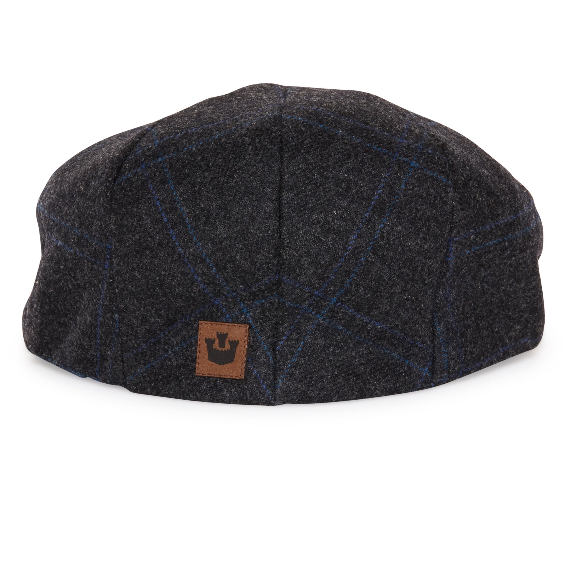 Goorin Bros. knox wool blend low profile ivy flatcap Charcoal back view
