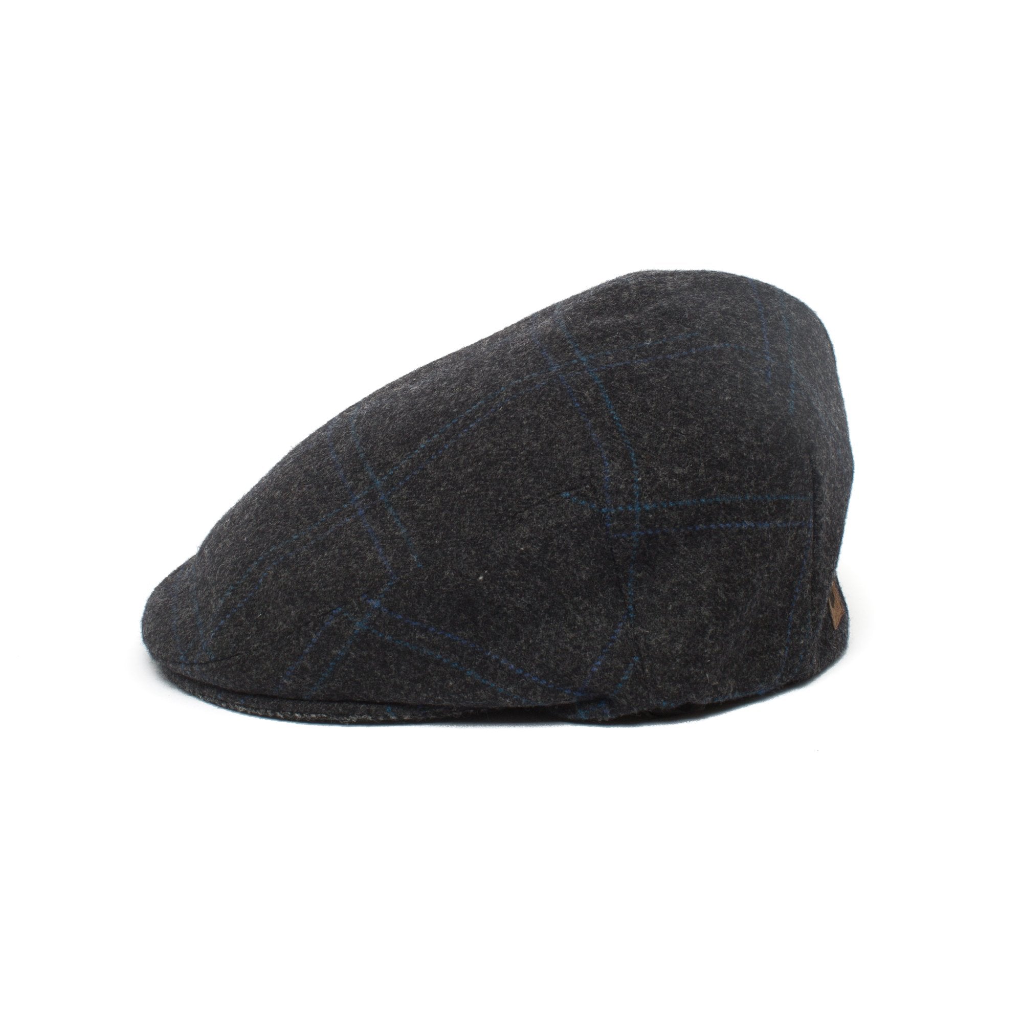 Goorin Bros. knox wool blend low profile ivy flatcap Charcoal side view