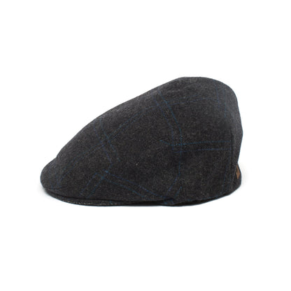 Goorin Bros. knox wool blend low profile ivy flatcap Charcoal side view