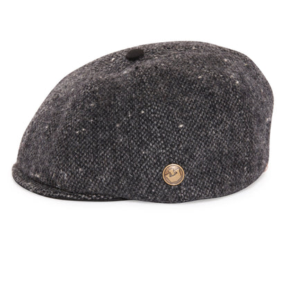 Goorin Bros. sammy wool blend gatsby flatcap Charcoal side view