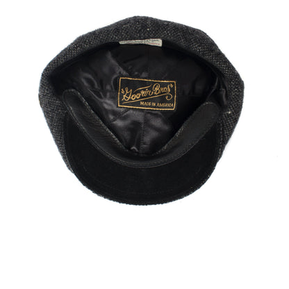 Goorin Bros. sammy wool blend gatsby flatcap Charcoal under view